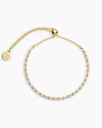 Power Gemstone Brooks Bracelet for Wisdom || option::18K Gold Plated, Labradorite - Balance