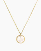 Zodiac Necklace - Scorpio, Astrology Coin Necklace, Scorpio Necklace || option::18K Gold Plated, Gemini