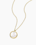 Zodiac Necklace - Scorpio, Astrology Coin Necklace, Scorpio Necklace || option::18K Gold Plated, Gemini