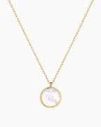 Zodiac Necklace - Scorpio, Astrology Coin Necklace, Scorpio Necklace || option::18K Gold Plated, Scorpio