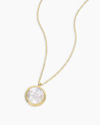 Zodiac Necklace - Aquarius, Astrology Coin Necklace, Aquarius Necklace || option::18K Gold Plated, Sagittarius