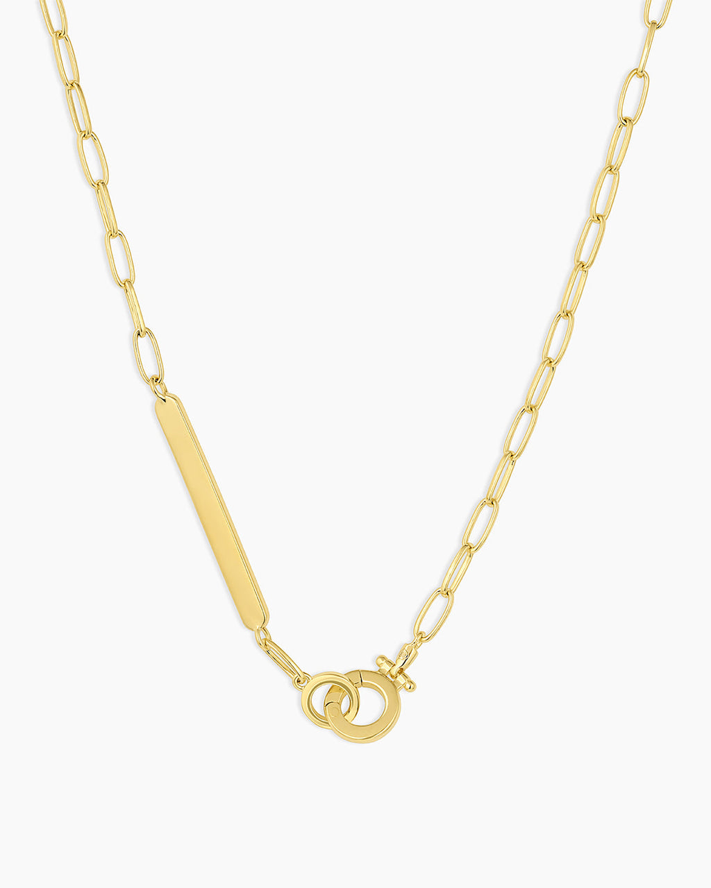 Gold engravable bracelet || option::18K Gold Plated