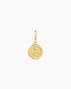 Anchor Coin Parker Charm || option::18K Gold Plated