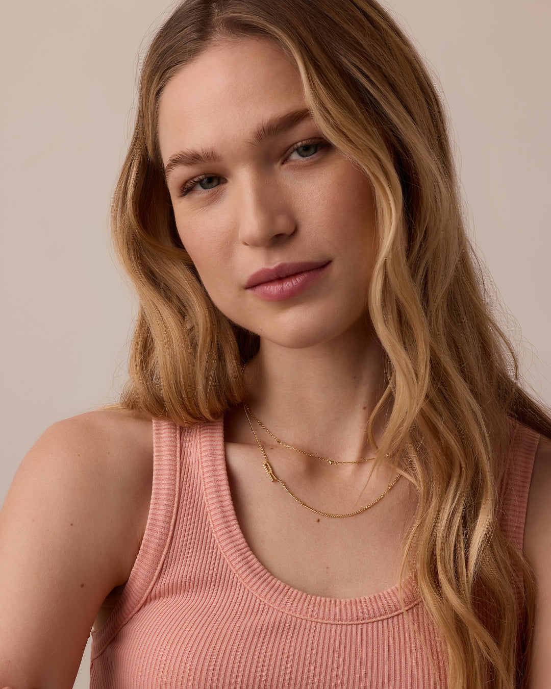 Wilder Alphabet Necklace Alphabet Necklace #A || option::18K Gold Plated, A