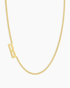 Wilder Alphabet Necklace Alphabet Necklace #B || option::18K Gold Plated, B