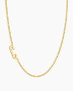 Wilder Alphabet Necklace Alphabet Necklace #C || option::18K Gold Plated, C