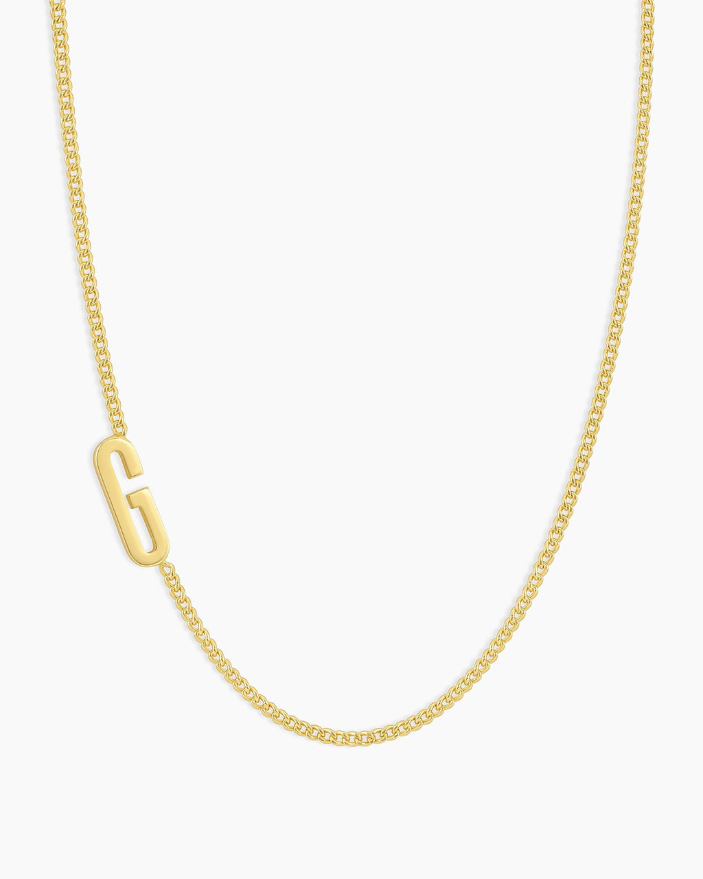 Wilder Alphabet Necklace Alphabet Necklace #G || option::18K Gold Plated, G