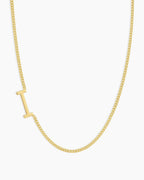 Wilder Alphabet Necklace Alphabet Necklace #I || option::18K Gold Plated, I