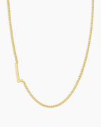 Wilder Alphabet Necklace Alphabet Necklace #L || option::18K Gold Plated, L
