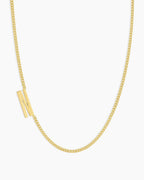 Wilder Alphabet Necklace Alphabet Necklace #N || option::18K Gold Plated, N