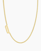 Wilder Alphabet Necklace Alphabet Necklace #O || option::18K Gold Plated, O