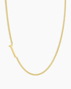 Wilder Alphabet Necklace Alphabet Necklace #T || option::18K Gold Plated, T