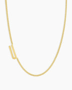 Wilder Alphabet Necklace Alphabet Necklace #U || option::18K Gold Plated, U