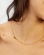 Wilder Alphabet Necklace Alphabet Necklace #Y || option::18K Gold Plated, Y