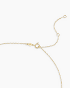 Diamond Pave Heart Charm Necklace || option::14K Solid Gold