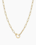 Diamond ParkerNecklace  || option::14K Solid Gold
