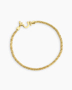 Marin Bracelet Rope bracelet || option::18K Gold Plated