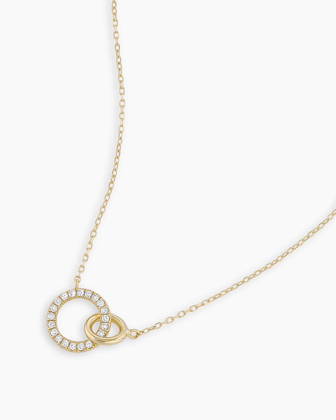 Diamond Wilshire Necklace || option::14K Solid Gold