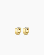 Rose Huggies Chunky huggies || option::18K Gold Plated