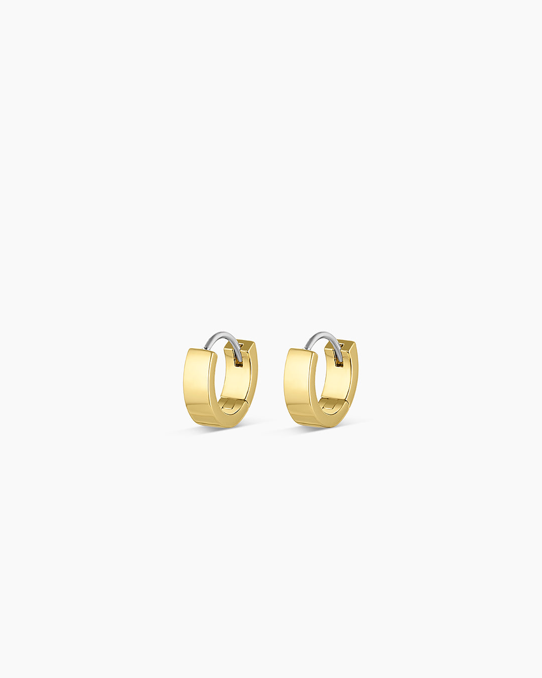 Rose Huggies Chunky huggies || option::18K Gold Plated