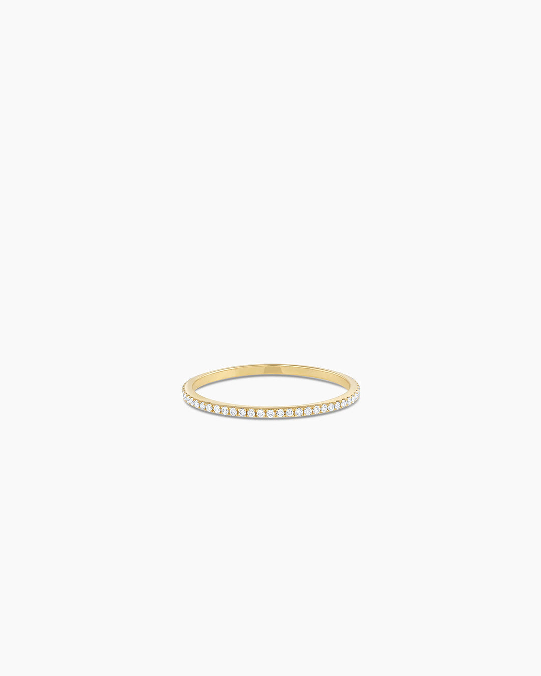 Diamond Bar Eternity Ring || option::14K Solid Gold