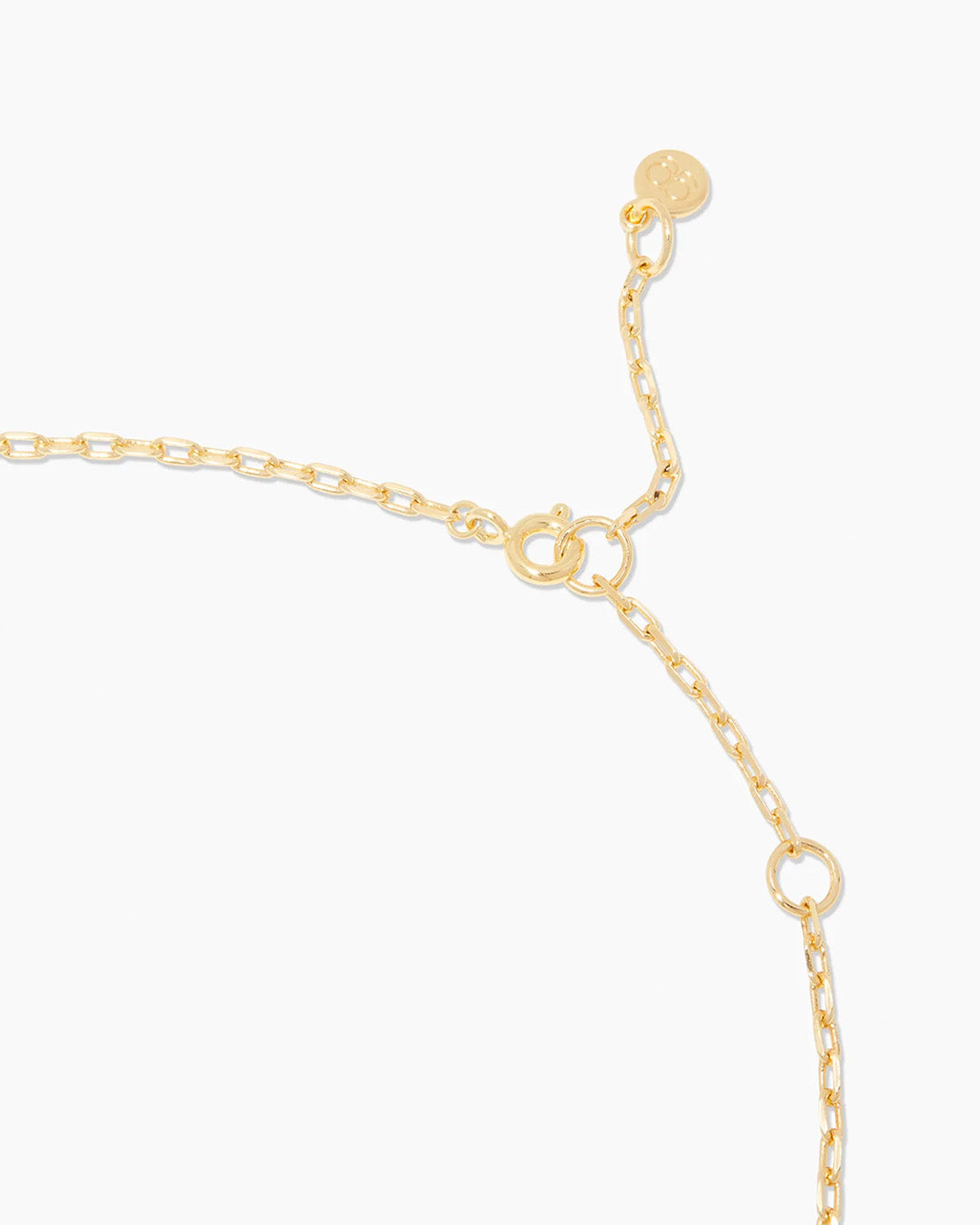 Sunset Etched Necklace || option::18K Gold Plated