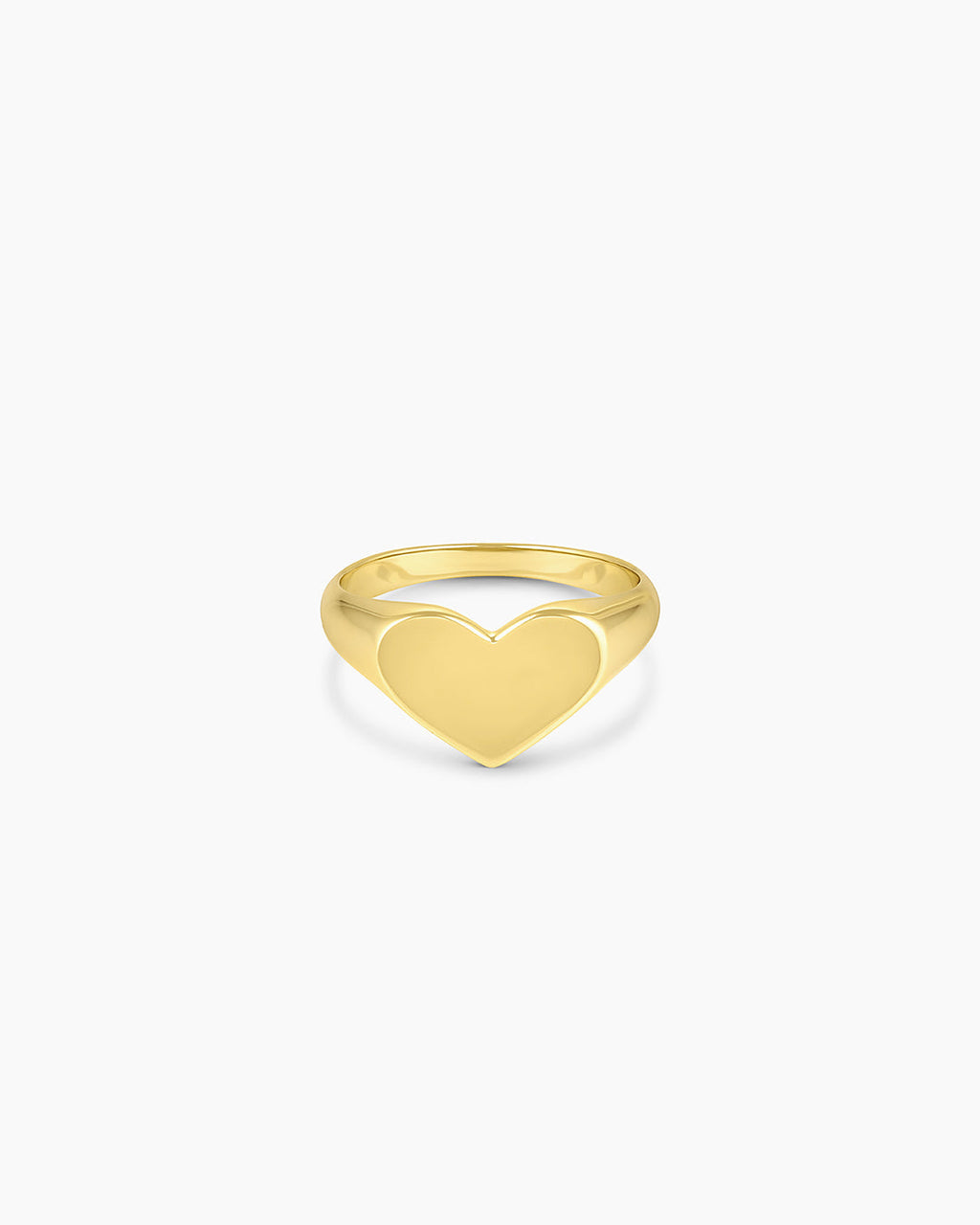 LouiseHeart Signet Ring18K Gold PlatedHeart ring || option::18K Gold Plated