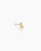 Zodiac Charm Stud -Capricorn || option::18K Gold Plated,Capricorn