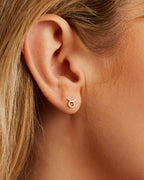 Zodiac Charm Stud - Taurus || option::18K Gold Plated, Taurus