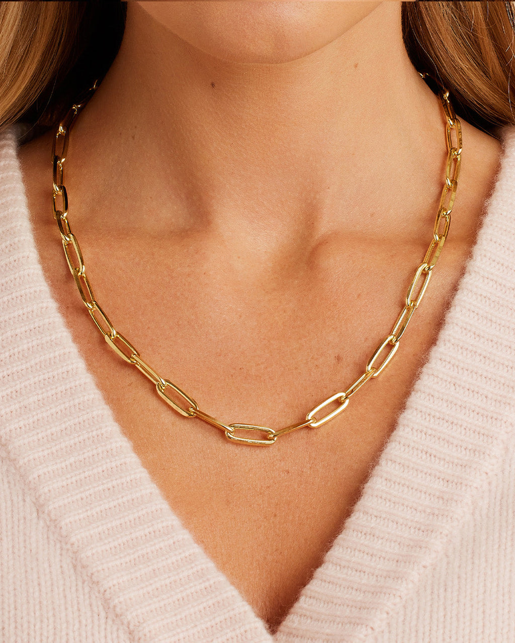 Parker XL Necklace || option::18K Gold Plated
