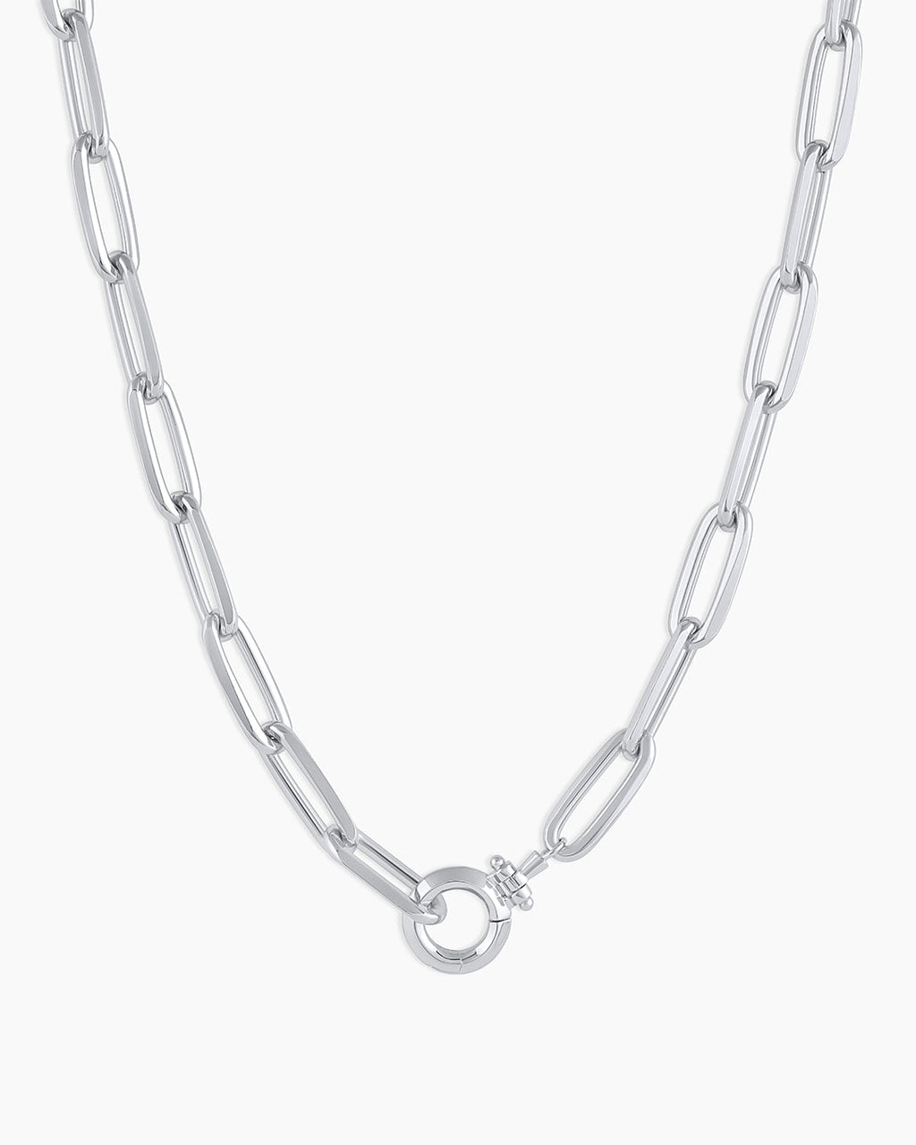 Parker XL Necklace || option::Silver Plated