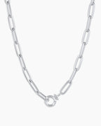 Parker XL Necklace || option::Silver Plated