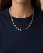Parker XL Necklace || option::Silver Plated