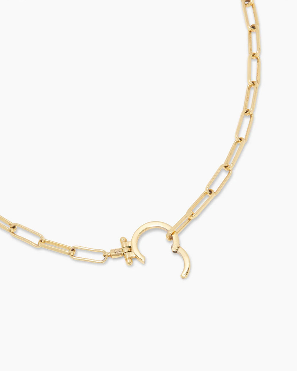 Parker Necklace Paperclip Necklace || option::20 in., 18K Gold Plated