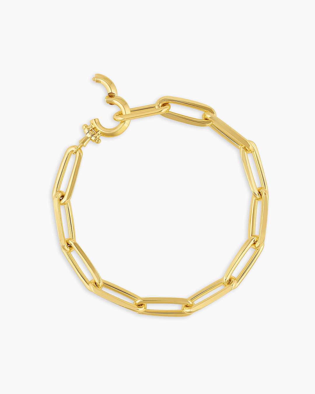 Parker XL Bracelet || option::18K Gold Plated