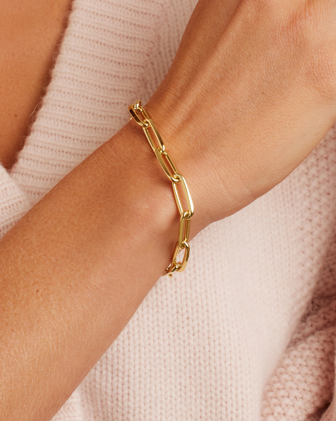 Parker XL Bracelet || option::18K Gold Plated