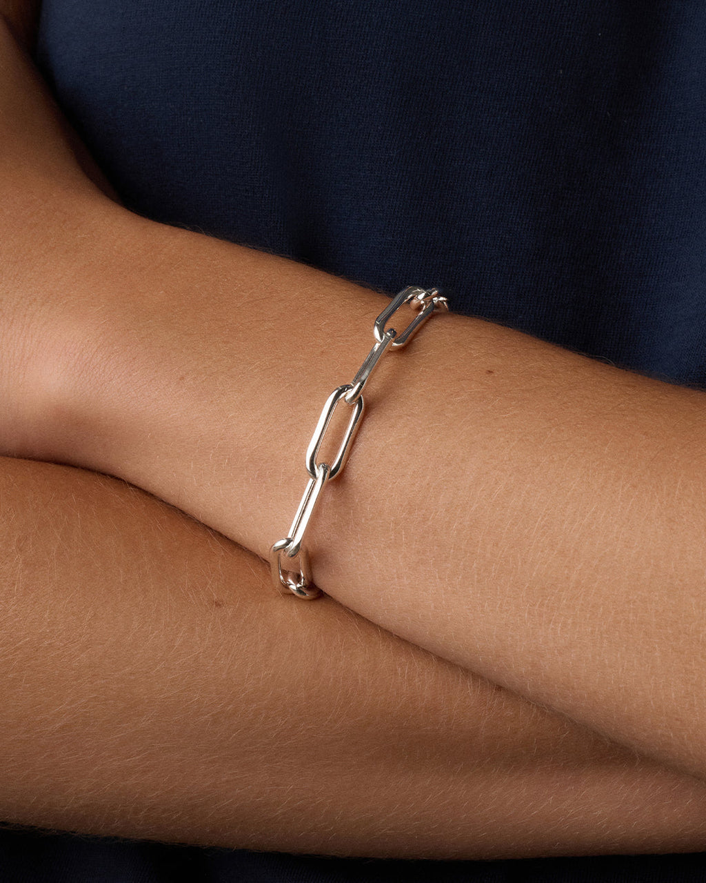 Parker XL Bracelet || option::Silver Plated