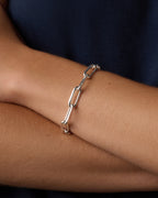 Parker XL Bracelet || option::Silver Plated