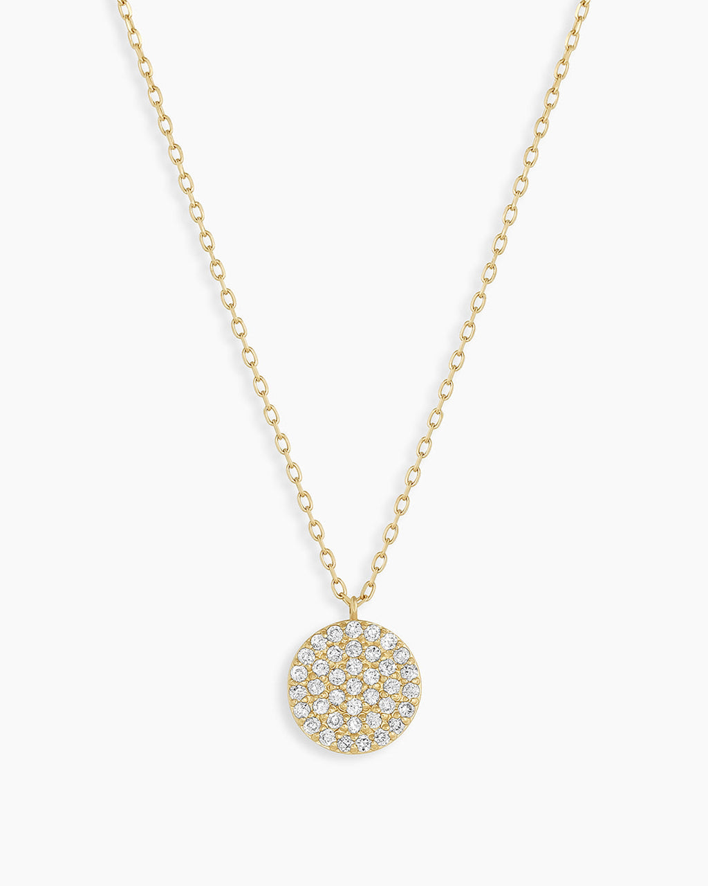 Diamond Pavé NecklaceDiamond Necklace || option::14K Solid Gold