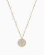 Diamond Pavé NecklaceDiamond Necklace || option::14K Solid Gold