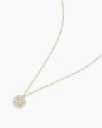 Diamond Pavé NecklaceDiamond Necklace || option::14K Solid Gold