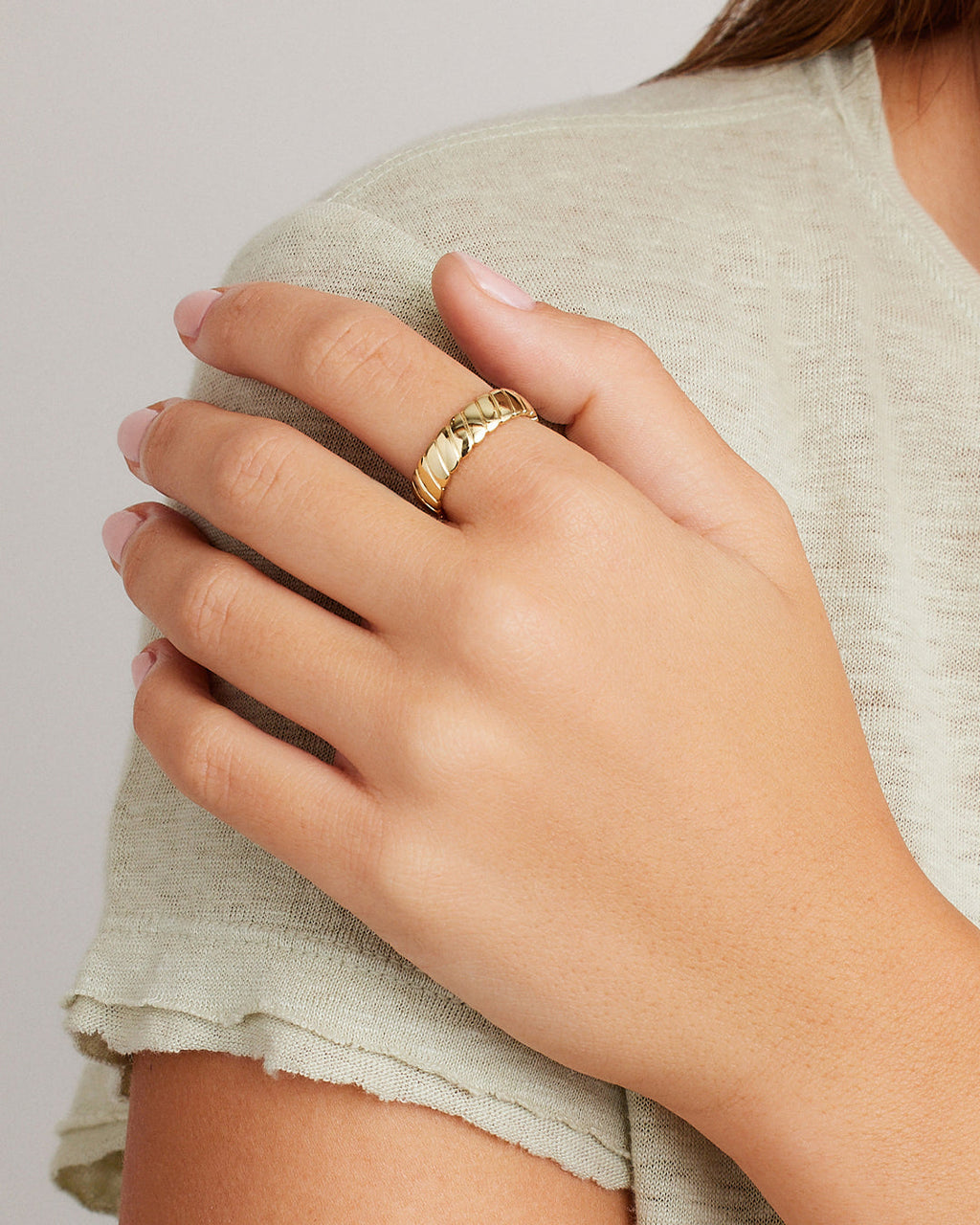 Laney Ring18K Gold Plated statement ring chunky18K Gold Plated ring || option::18K Gold Plated