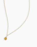 Citrine Birthstone Necklace November Birthstone Necklace  || option::14K Solid Gold, Citrine - November