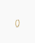 Classic Gold Huggie || option::14K Solid Gold