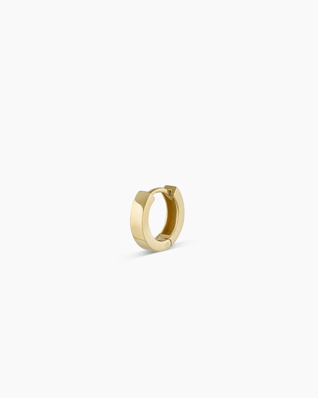 Rose Huggie || option::14K Solid Gold