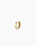 Rose Huggie || option::14K Solid Gold