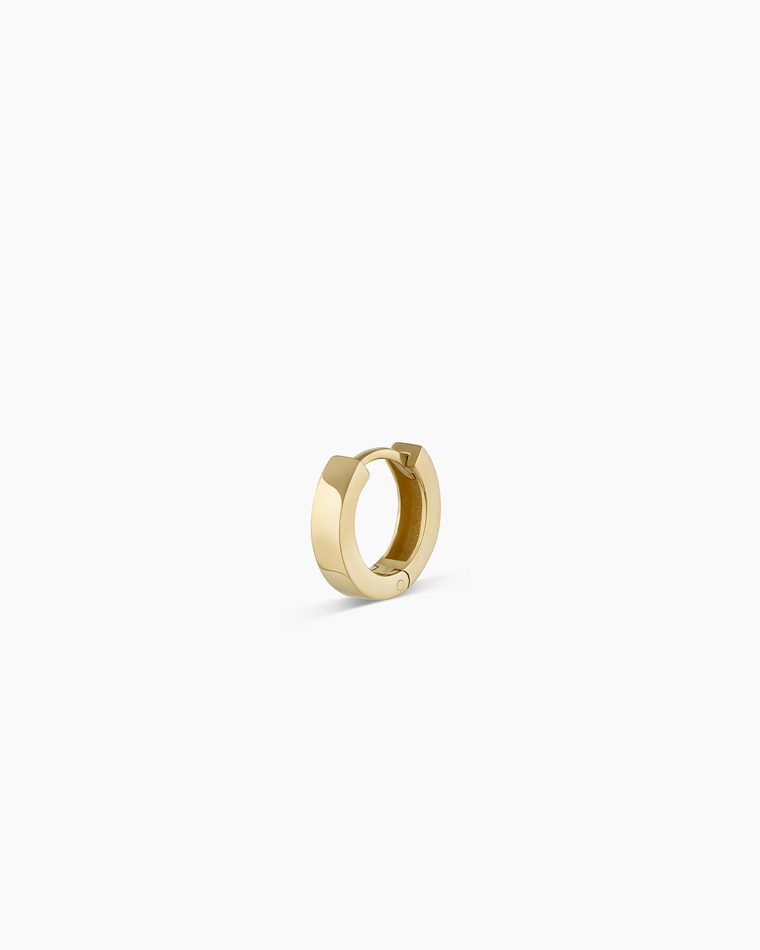 Rose Huggie || option::14K Solid Gold