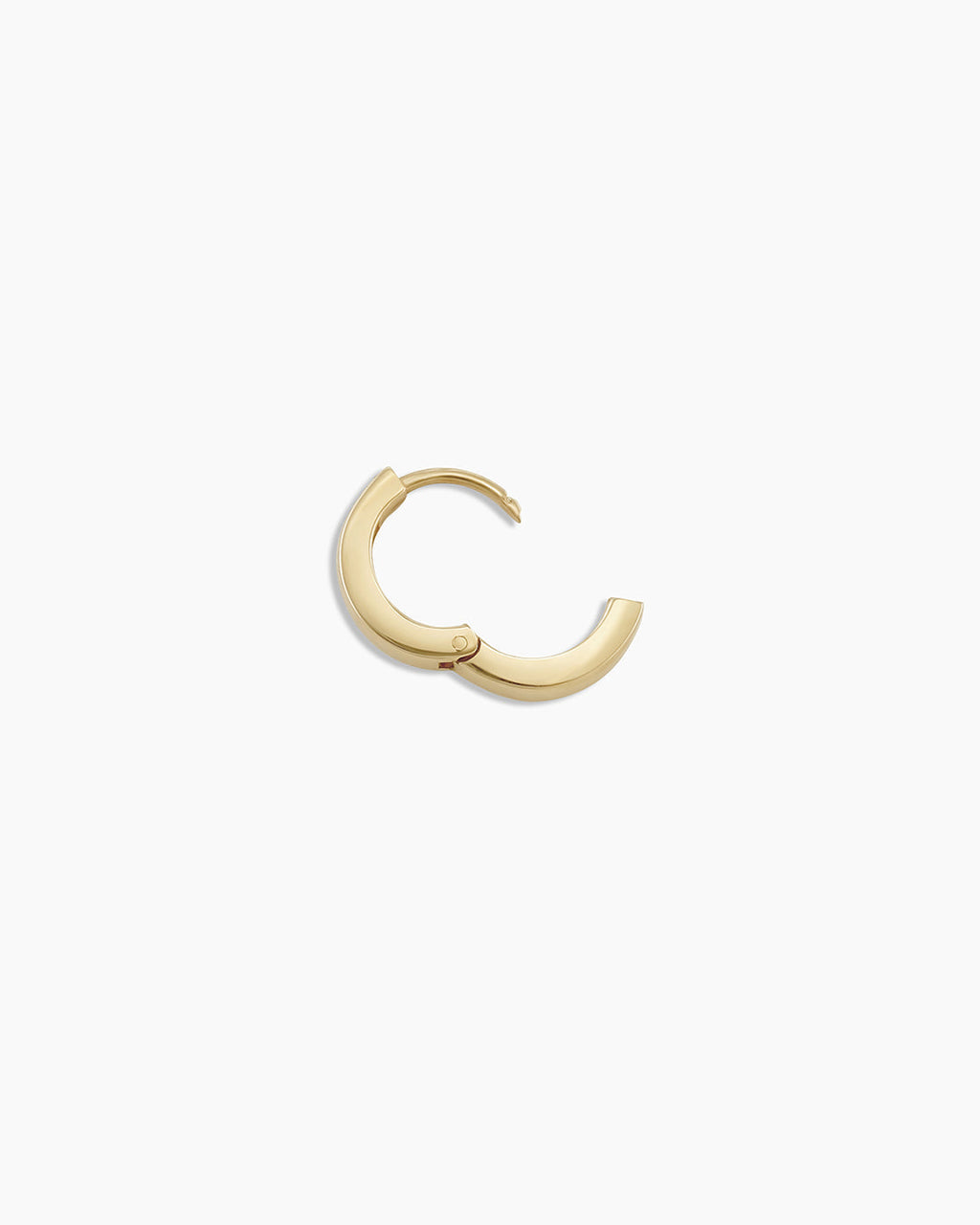 Rose Huggie || option::14K Solid Gold