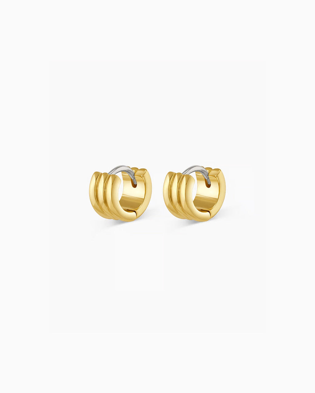 Reed huggies || option::18k Gold Plated