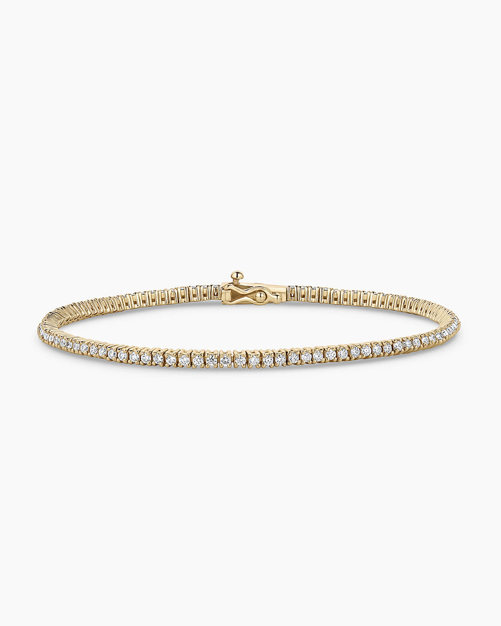 MelbourneDiamond Tennis Bracelet || option::14K Solid Gold